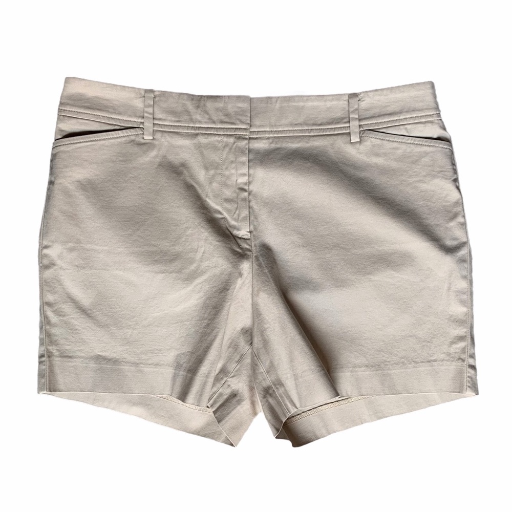 NWT Talbots Perfect Short 4.5” Tan Khaki 10P